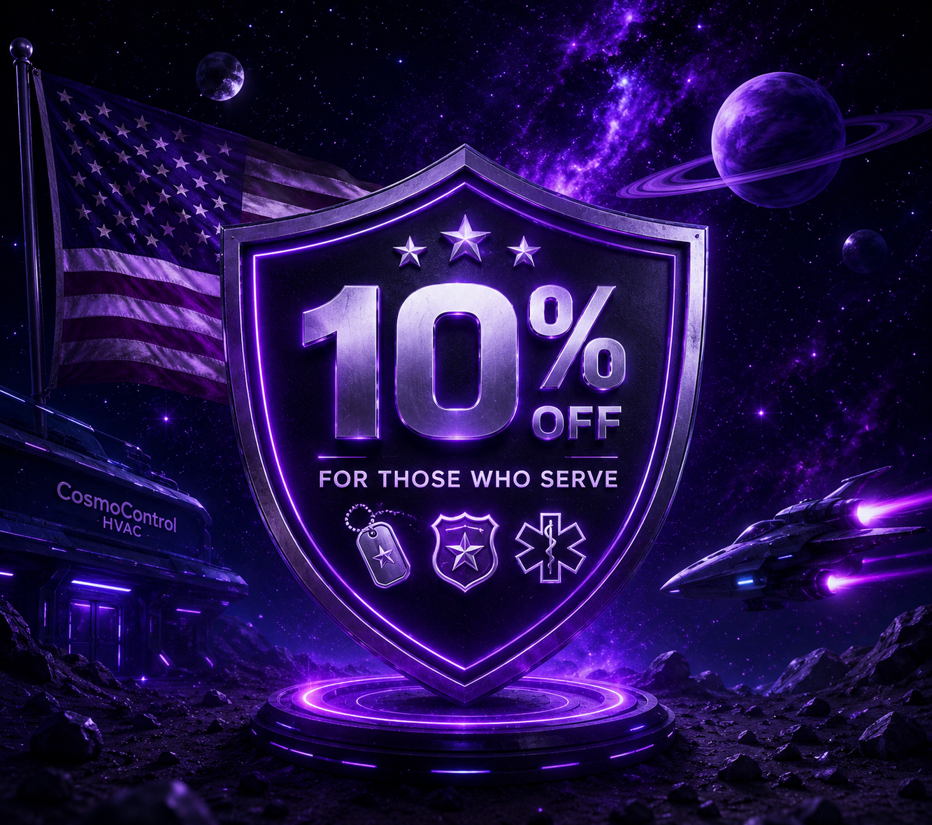 Military / First Responder / Senior Discount